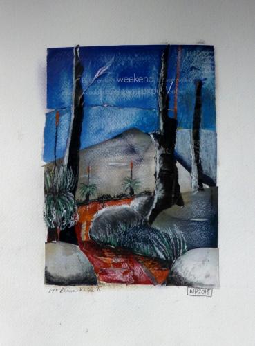 Nicole Phillips, Collage, Mt Remarkable II, South Australia